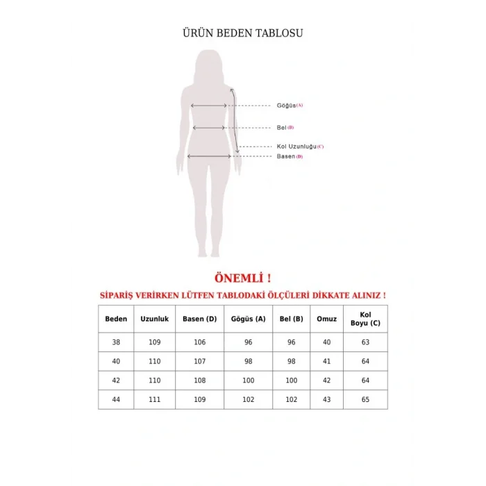 Astarı Çizgili Trençkot        -Taba