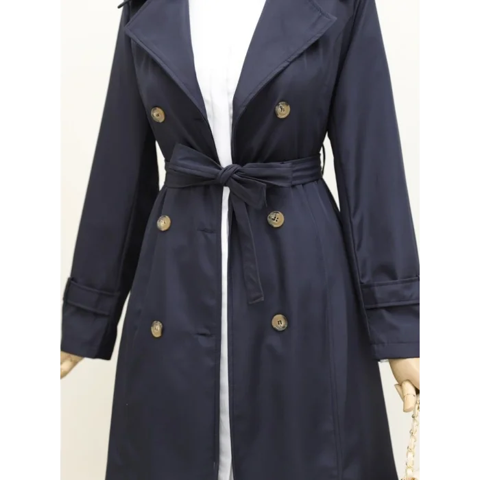 Astarlı Kemerli Trenckot -Laci