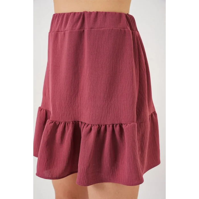 Ayrobin Mini Etek 8054 - Gül Kurusu