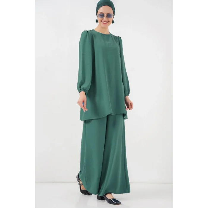 Ayrobin Tunik Pantolon Alt Üst Takım 6712 - Mint
