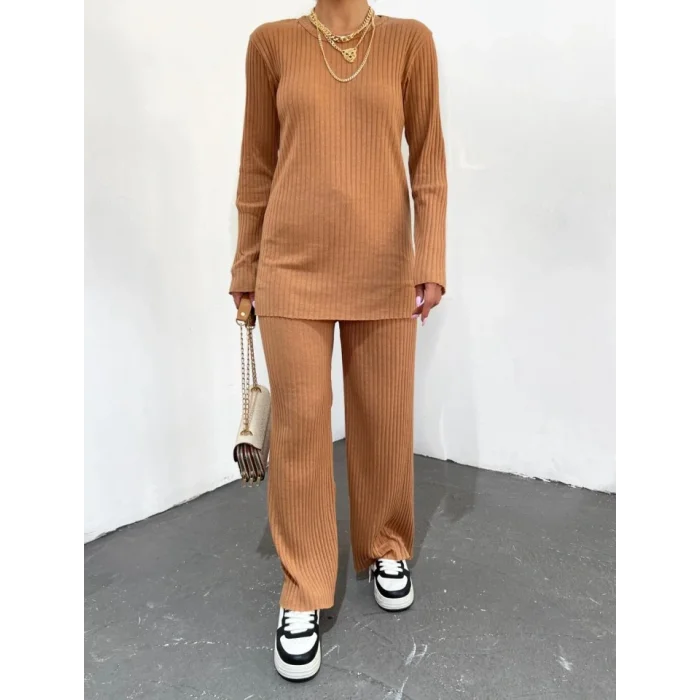 Bisiklet Yaka Kaşkorse Takım -Taba