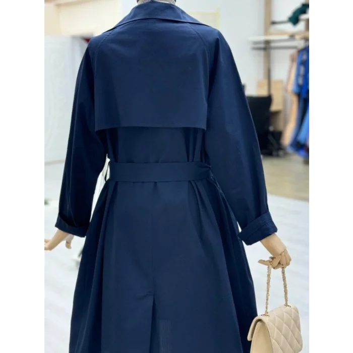 Bolero Detaylı Kemerli Araboy Trençkot -Laci