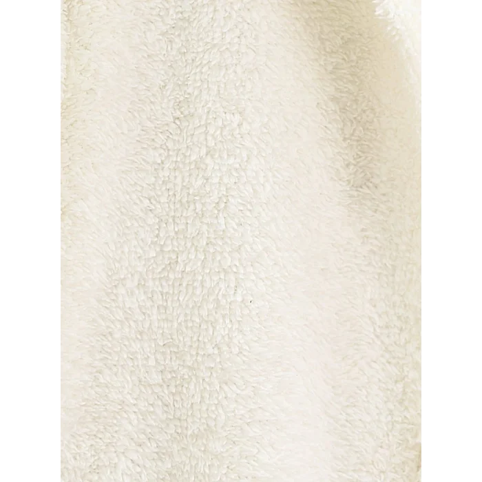 Boydan Düğmeli Cepli Pelüş Ceket -Ekru