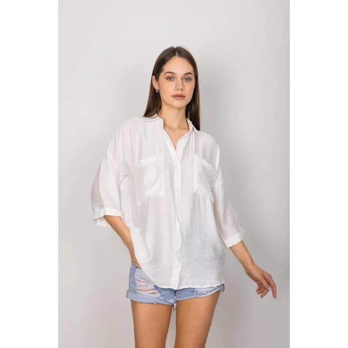 Cepli salaş gömlek t1010