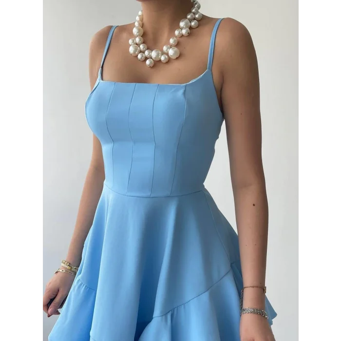 Common İp Askılı Elbise