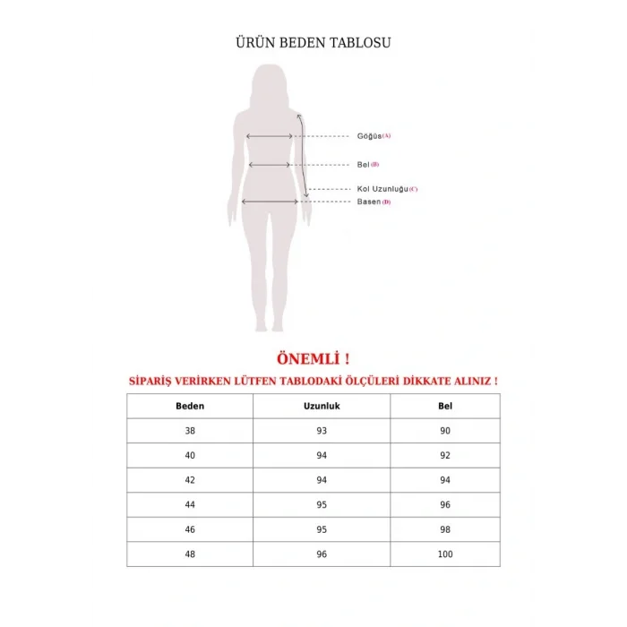 Duble Kumaş Beli Kuşaklı Bol Paça Pantolon -Laci