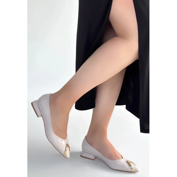 Goes Bej Rugan Babet Ayakkabı