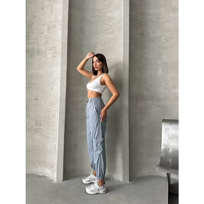 Jogger lastik paça pantolon