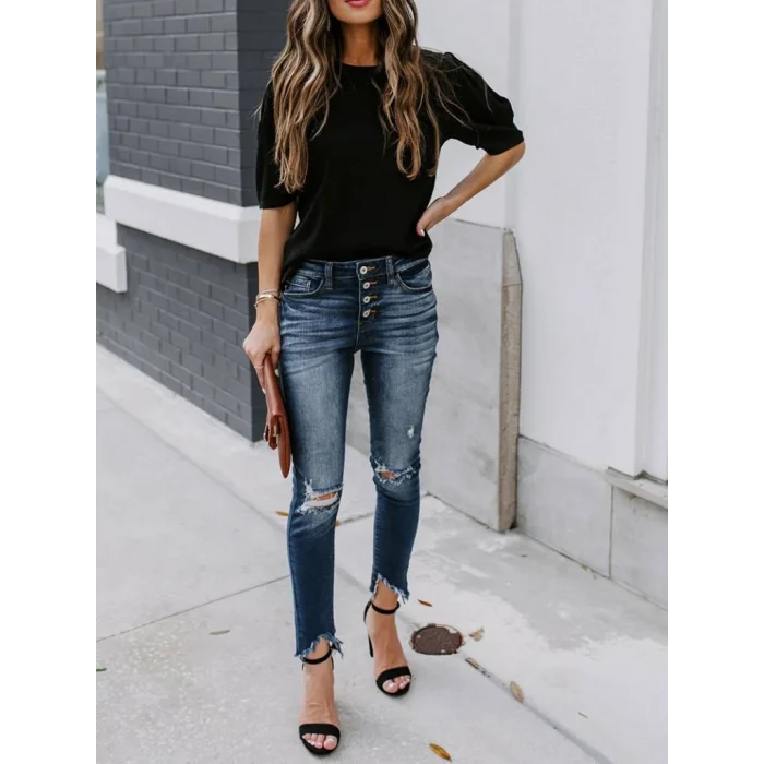 Kadın Kısa Kollu Pileli Balın Kol Bürümcük Bluz