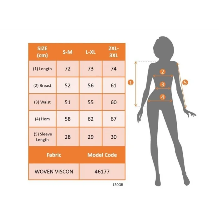 Kadın Kısa Kollu Yakalı Dokuma Viskon Bluz