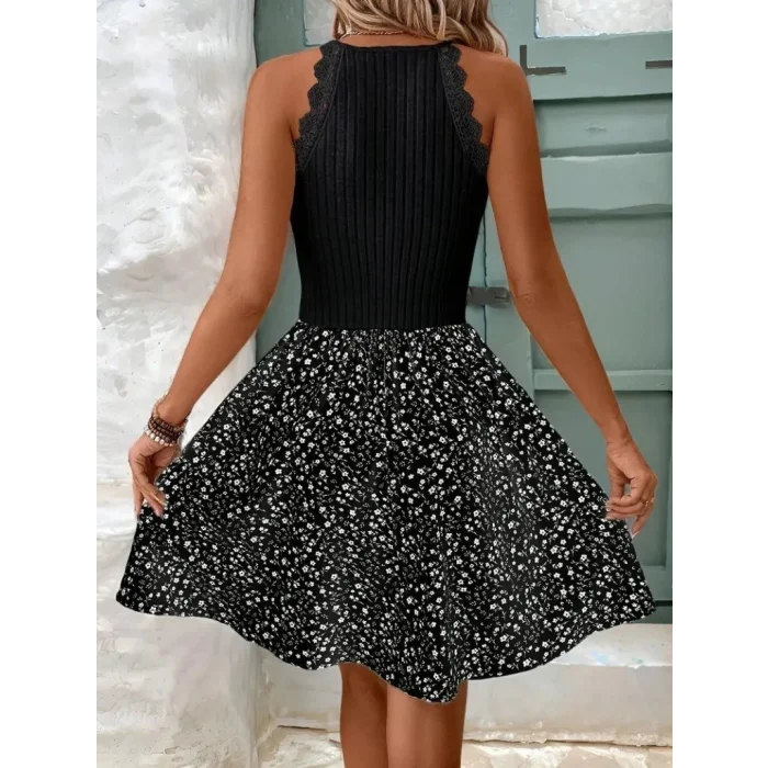 Kadın Omuzlardan Açık Reglan Kol Detaylı üst Fırfırlı Kaşkorse Alt Süprem Elbise