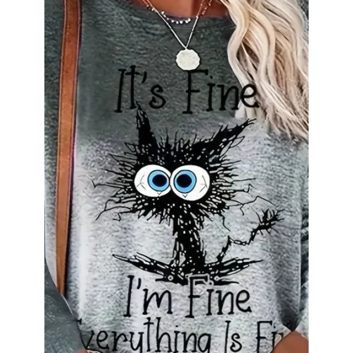 Kadın Uzun Kollu Bisiklet Yakalı Desenli Süprem Bluz