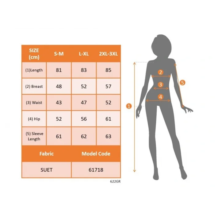 Kadın Uzun Kollu Boyundan Düğmeli Fermuarlı Beli Kuşaklı Süet Ceket