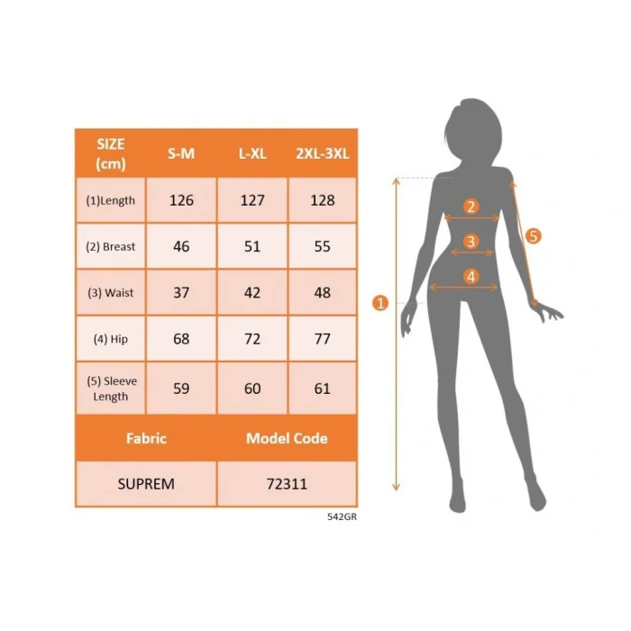 Kadın Uzun Kollu Hakim Yakalı Düğmeli Kemersiz Desenli Maxi Süprem Elbise