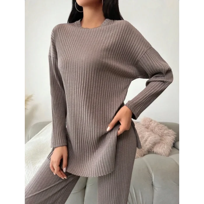 Kadın Uzun Kollu Kaşkorseikili Takım