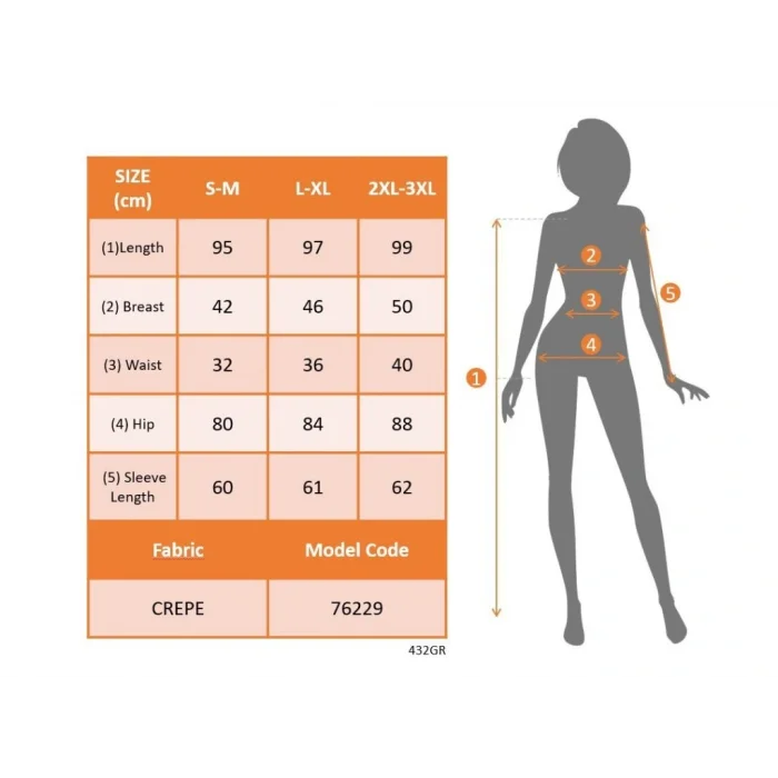 Kadın Uzun Kollu Kruvaze Yakalı Bel Korsajlı Mini Elbise
