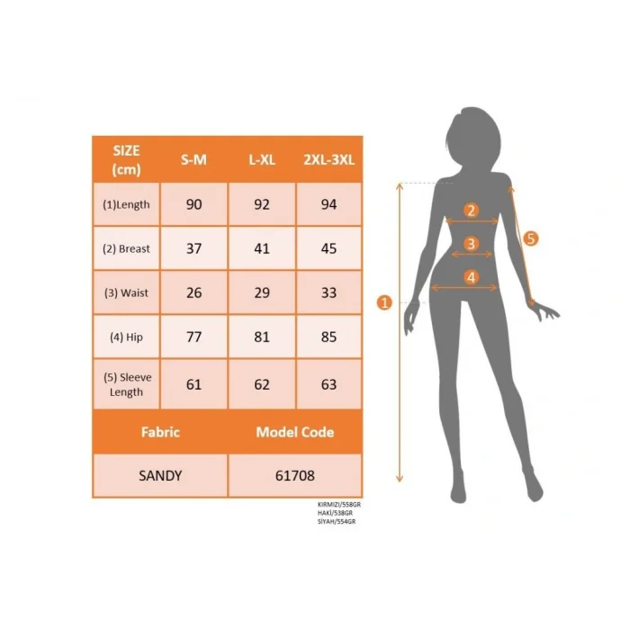 Kadın Uzun Kollu Kruvaze Yakalı Mini Sandy Elbise