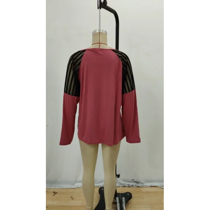 Kadın Uzun Kollu Yakadan Fermuarlı Viskon Bluz