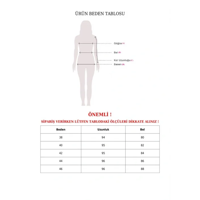 Kalın Kemerli Kumaş Pantalon   -Krem