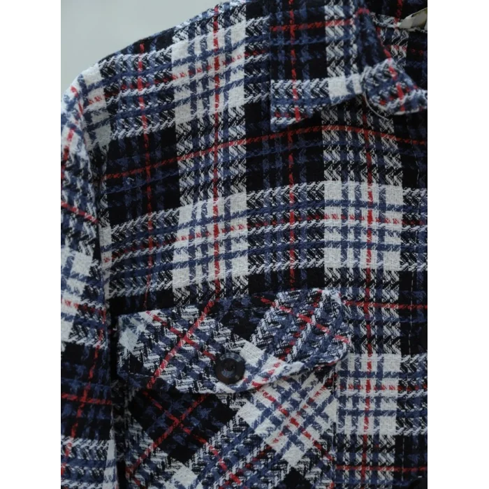 Kapaklı Cepli Tüvit Gömlek   -Laci