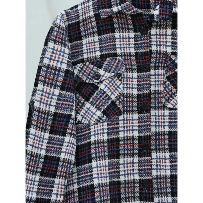 Kapaklı Cepli Tüvit Gömlek   -Laci