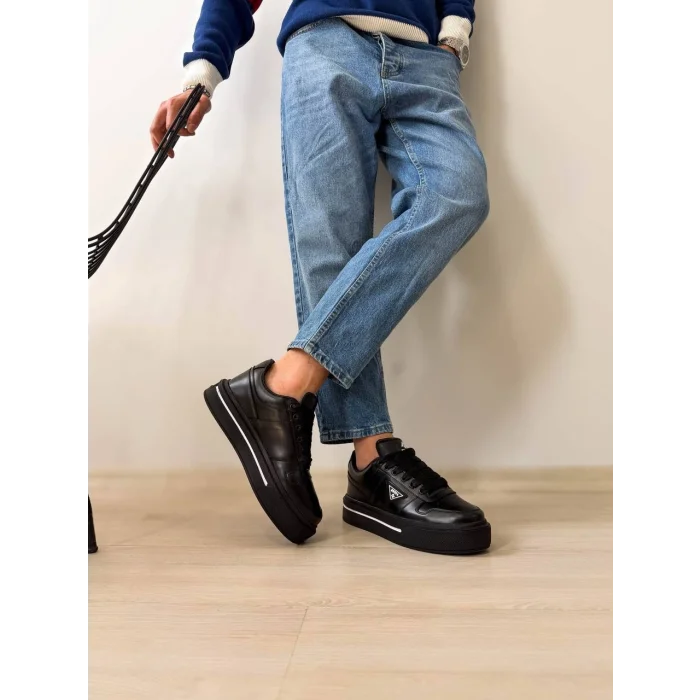 KB-04 Kuback Kömür Cilt Günlük Erkek Ayakkabı