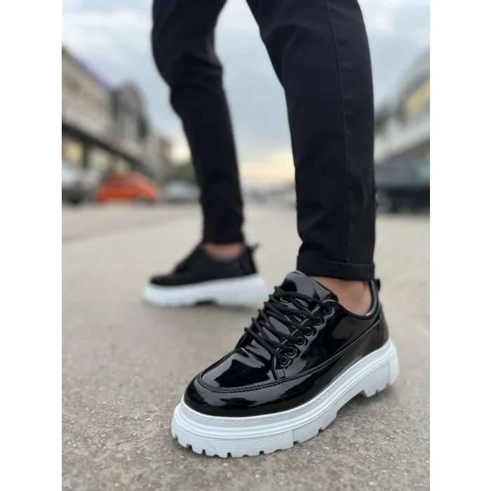 KB-702 Kuback Siyah Rugan Günlük Erkek Ayakkabı