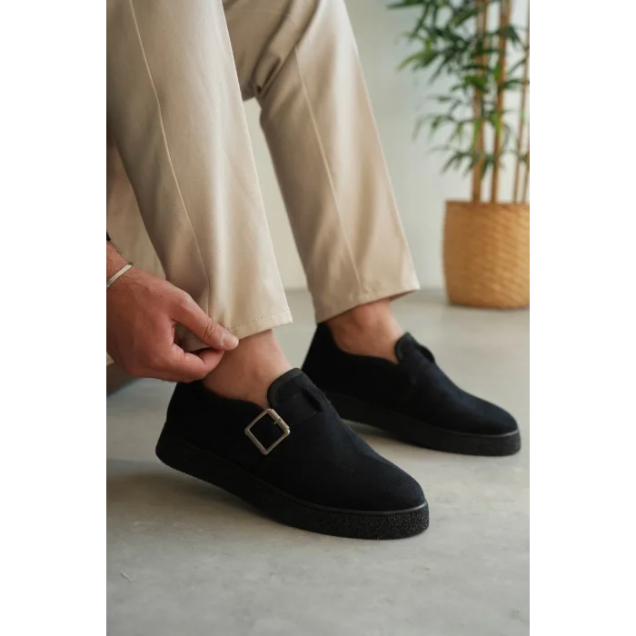 KB-KX1 Kuback Lacivert Kürklü Günlük Erkek Ayakkabı