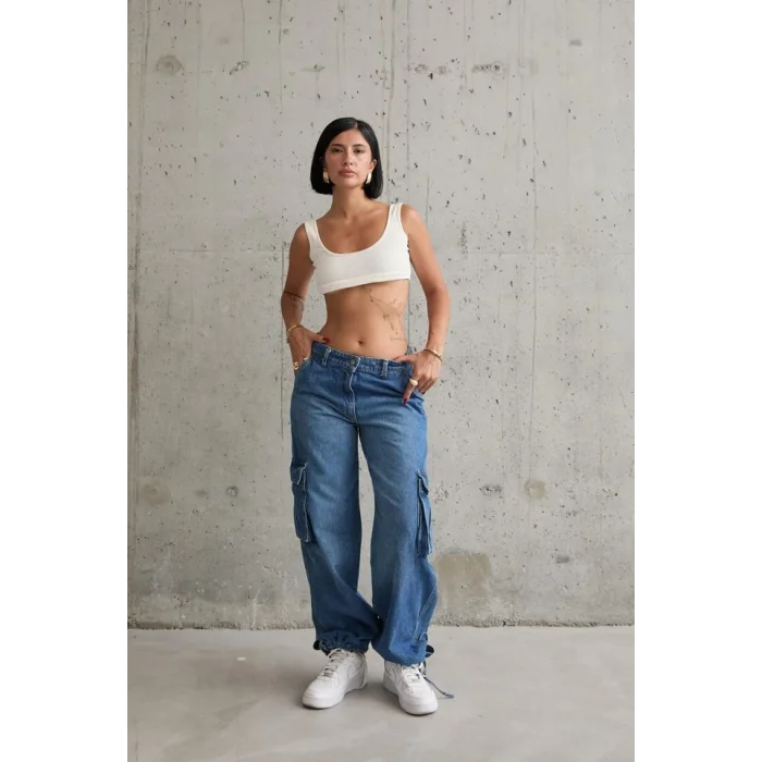 Mavi Yan Cepli Jeans Pantolon