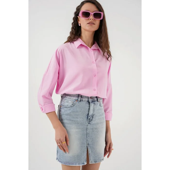 Mini Kot Etek 8037 - Mavi