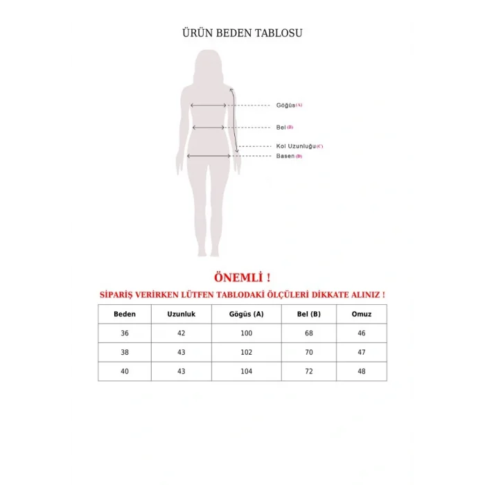 Omuzları Vatkalı Beli Lastikli  Bluz -Turuncu