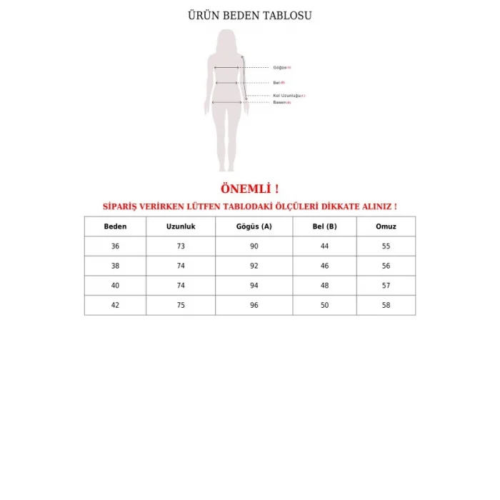 Önü Çiçek Detaylı Beli Bağcıklı Düğmeli Panço   -Siyah