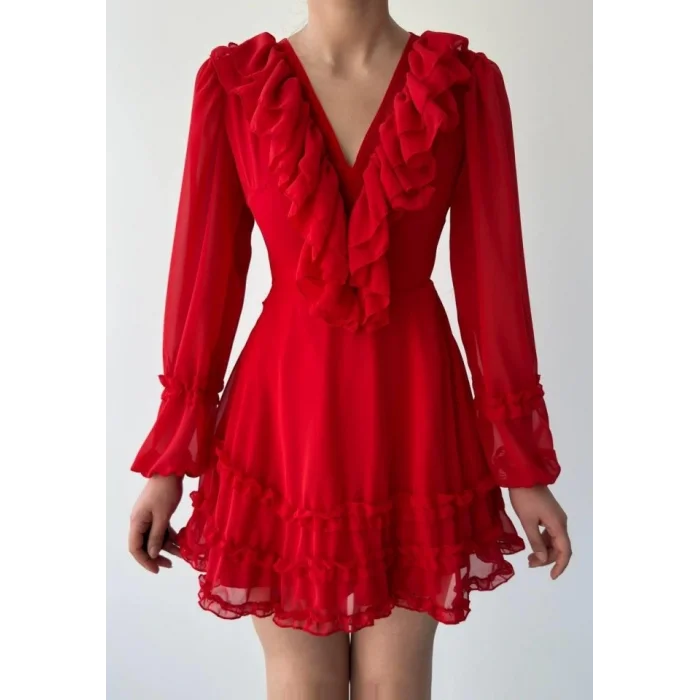 Osıes Fırfırlı Elbise