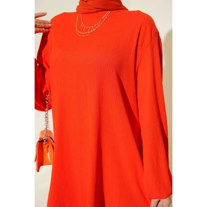 Turuncu Tunik Pantolon Alt Üst Takım 6663