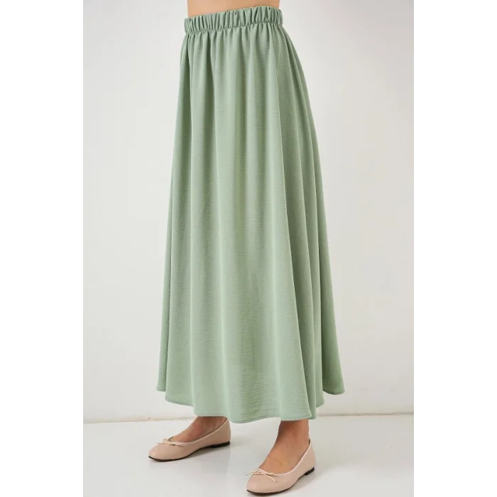 Uzun Ayrobin Etek 8050 - E.Yeşil