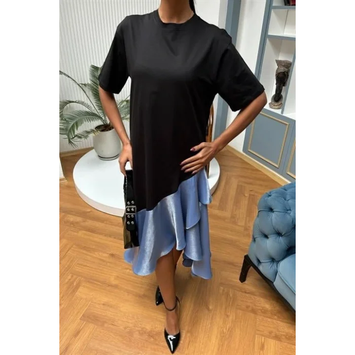 Volanlı Süprem Elbise 2864