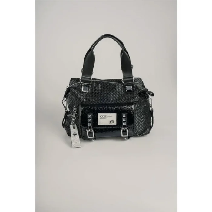 Wawin Siyah Cilt Omuz Çantası