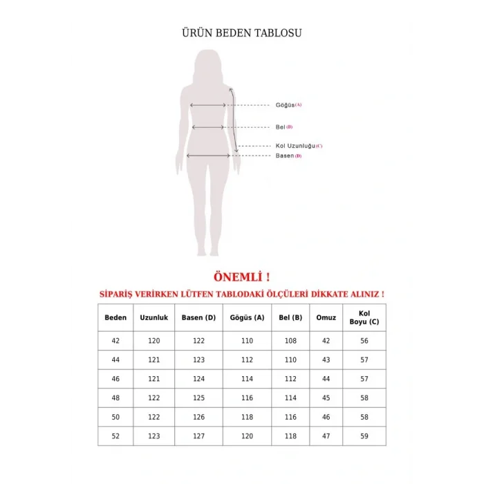 Yakası Zincir Detaylı Uzun Kapitone Kaban -Siyah