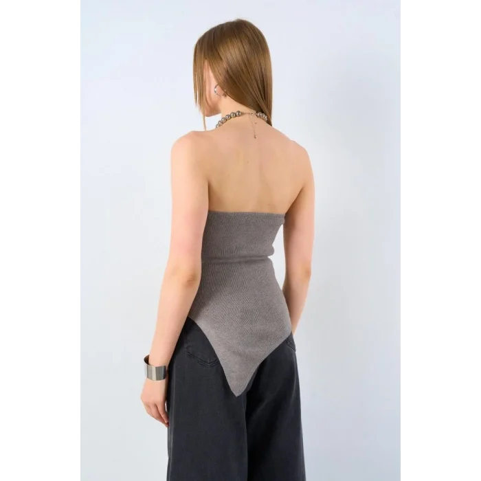 Yanı Uzun Atlet - Orta Gri