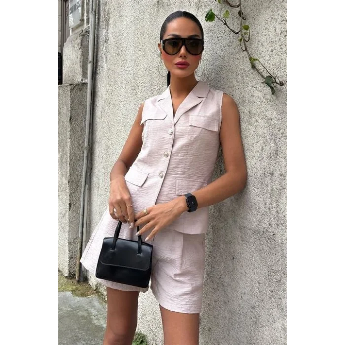 Yelek Şort Viscon Takım 10156-17