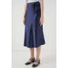 15806 Saten Etek - Lacivert
