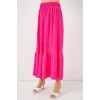 1886 Uzun Örme Etek - A.Fuşya