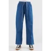 6469 BOL PAÇA JEANS PANTOLON - Koyu Mavi