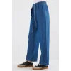 6469 BOL PAÇA JEANS PANTOLON - Koyu Mavi