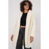 9148 Oversize Peluş Kaban - Ekru