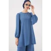 Ayrobin Tunik Pantolon Alt Üst Takım 6712 - İndigo
