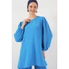 Ayrobin Tunik Pantolon Alt Üst Takım 6712 - Mavi