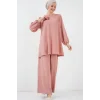 Ayrobin Tunik Pantolon Alt Üst Takım 6712 - Somon