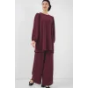 Ayrobin Tunik Pantolon Alt Üst Takım 6712 - Y.Bordo
