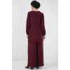Ayrobin Tunik Pantolon Alt Üst Takım 6712 - Y.Bordo